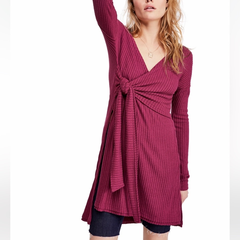 Free People Fall For You high slit tunic